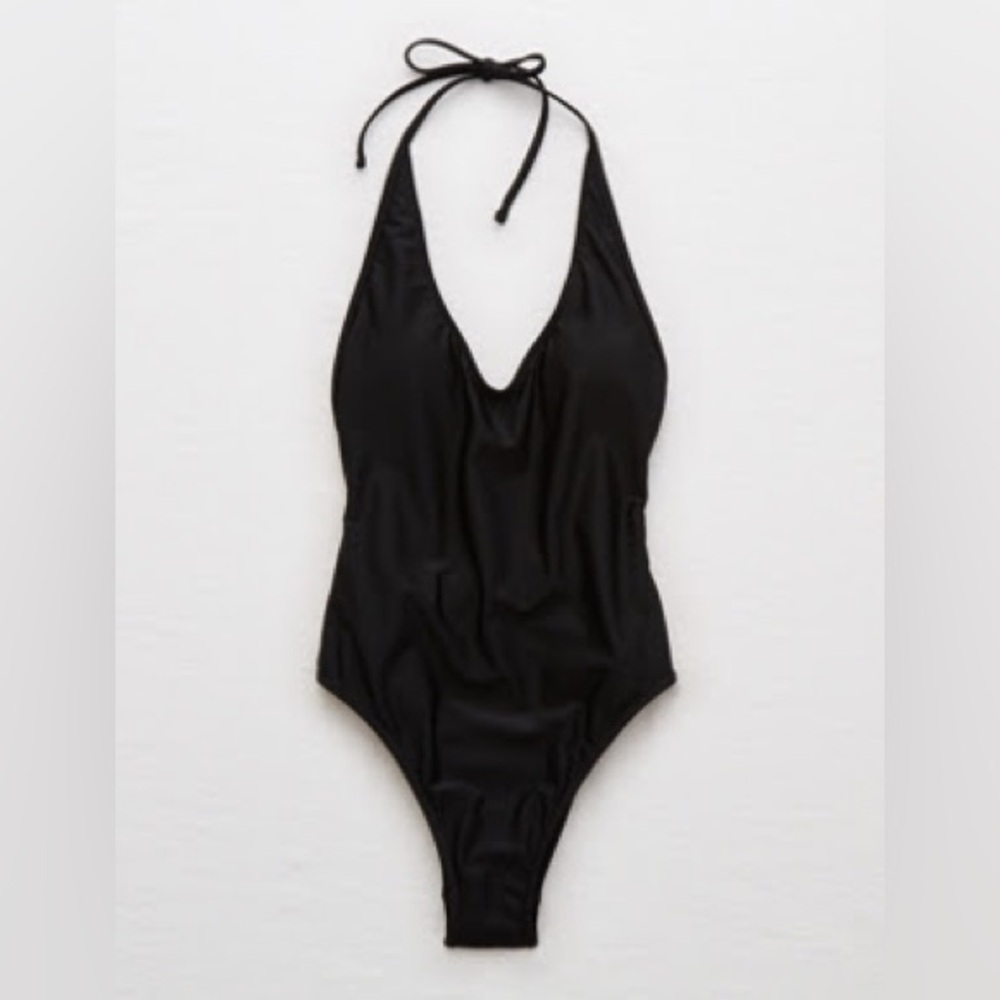 Aerie One-Piece Swimsuit, Black, XL